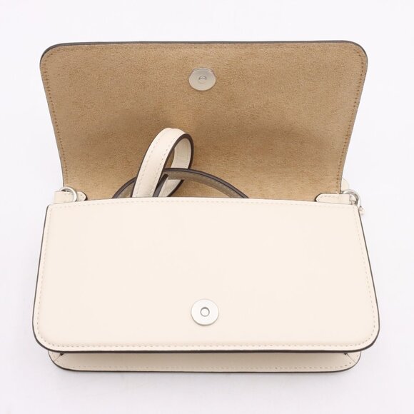 NWT Coach Toni Crossbody Bag in Chalk Leather with Detachable Strap (CT778) - Picture 7 of 11